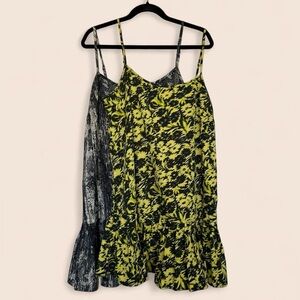 Set of 2 Urban Outfitters Camille Pleated Babydoll Mini Dress Size L